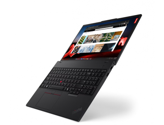 Nešiojamas kompiuteris Lenovo ThinkPad T16 Gen 3 Black 16" IPS WUXGA 1920x1200 pixels Anti-glare Intel Core U7 155U 16GB SO-DIMM DDR5 SSD 512GB Intel