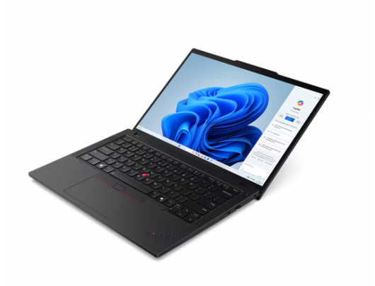 Nešiojamas kompiuteris Lenovo ThinkPad T14 Gen 5 Black 14" IPS WUXGA 1920x1200 pixels Anti-glare Intel Core U5 125U 16GB SO-DIMM DDR5 SSD 512GB Intel