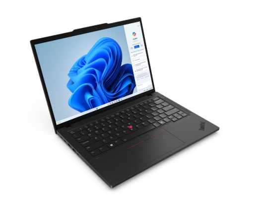 Nešiojamas kompiuteris Lenovo ThinkPad T14 Gen 5 Black 14" IPS WUXGA 1920x1200 pixels Anti-glare Intel Core U5 125U 16GB SO-DIMM DDR5 SSD 512GB Intel