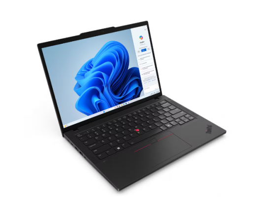 Nešiojamas kompiuteris Lenovo ThinkPad T14 Gen 5 Black 14" IPS WUXGA 1920x1200 pixels Anti-glare Intel Core U7 155U 16GB SO-DIMM DDR5 SSD 512GB Intel