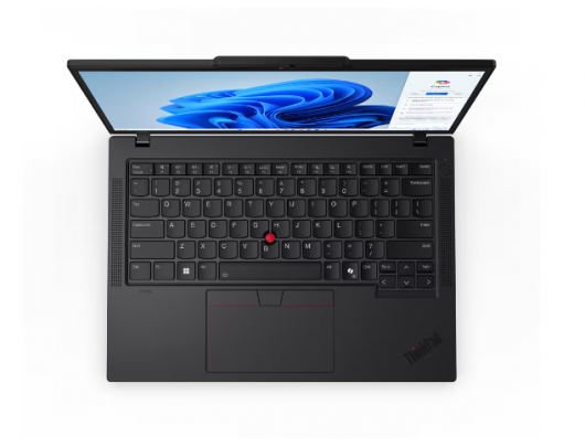 Nešiojamas kompiuteris Lenovo ThinkPad T14 Gen 5 Black 14" IPS WUXGA 1920x1200 pixels Anti-glare Intel Core U7 155U 16GB SO-DIMM DDR5 SSD 512GB Intel