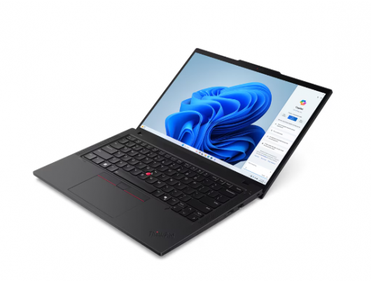 Nešiojamas kompiuteris Lenovo ThinkPad T14 Gen 5 Black 14" IPS WUXGA 1920x1200 pixels Anti-glare Intel Core U7 155U 16GB SO-DIMM DDR5 SSD 512GB Intel