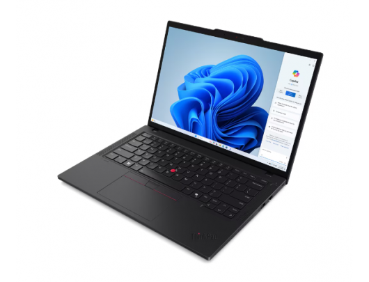 Nešiojamas kompiuteris Lenovo ThinkPad T14 Gen 5 Black 14" IPS WUXGA 1920x1200 pixels Anti-glare Intel Core U7 155U 16GB SO-DIMM DDR5 SSD 512GB Intel