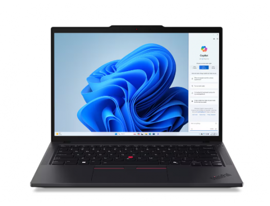 Nešiojamas kompiuteris Lenovo ThinkPad T14 Gen 5 Black 14" IPS WUXGA 1920x1200 pixels Anti-glare Intel Core U7 155U 16GB SO-DIMM DDR5 SSD 512GB Intel
