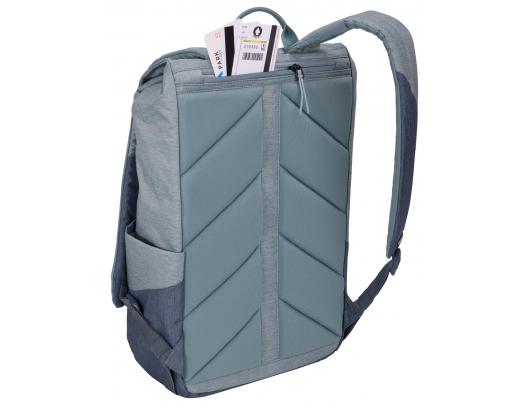 Kuprinė Thule Backpack 16L Lithos Fits up to size 16" Laptop backpack Pond Gray/Dark Slate