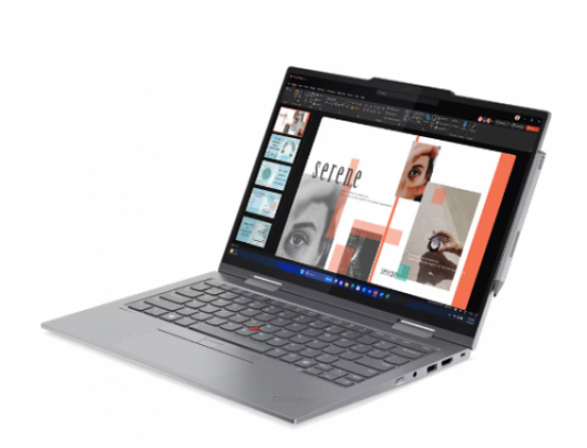 Nešiojamas kompiuteris Lenovo ThinkPad X1 2-in-1 Gen 9 Grey 14" IPS Touchscreen WUXGA 1920x1200 pixels Anti-glare Intel Core U7 155U 32GB Soldered LP