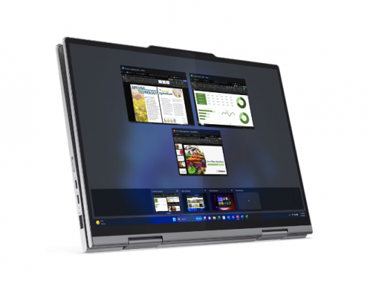 Nešiojamas kompiuteris Lenovo ThinkPad X1 2-in-1 Gen 9 Grey 14" IPS Touchscreen WUXGA 1920x1200 pixels Anti-glare Intel Core U7 155U 32GB Soldered LP