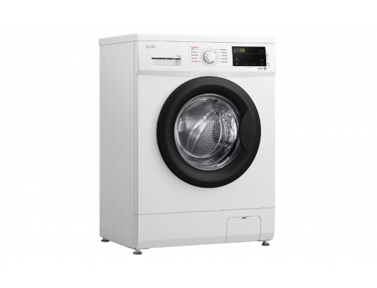 Skalbimo mašina LG Washing machine F2J3WSBWE Energy efficiency class E Front loading Washing capacity 6.5 kg 1200 RPM Depth 44 cm Width 60 cm LED Ste