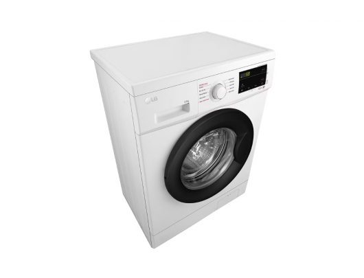 Skalbimo mašina LG Washing machine F2J3WSBWE Energy efficiency class E Front loading Washing capacity 6.5 kg 1200 RPM Depth 44 cm Width 60 cm LED Ste