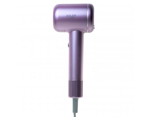 Plaukų džiovintuvas Adler Hair Dryer AD 2270p SUPERSPEED 1600 W Number of temperature settings 3 Ionic function Diffuser nozzle Purple