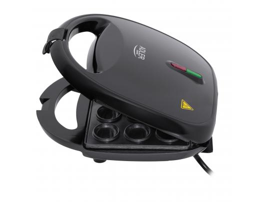 Riešutėlių keptuvė Adler Nut Cookie Maker AD 3071 750 W Number of pastry 12 Nuts Black