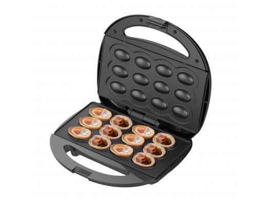 Riešutėlių keptuvė Adler Nut Cookie Maker AD 3071 750 W Number of pastry 12 Nuts Black