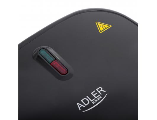 Riešutėlių keptuvė Adler Nut Cookie Maker AD 3071 750 W Number of pastry 12 Nuts Black