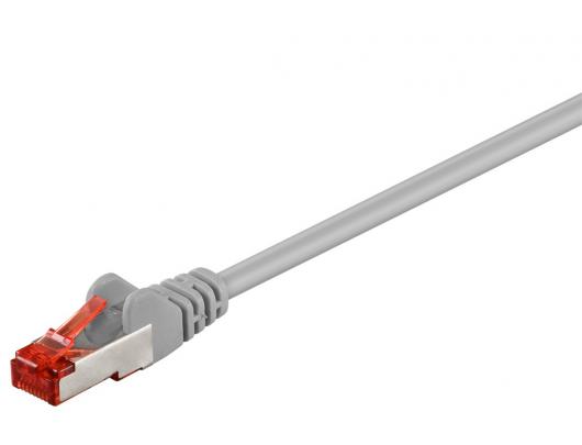Tinklo kabelis Wentronic RJ-45 CAT 6 5 m pilkas