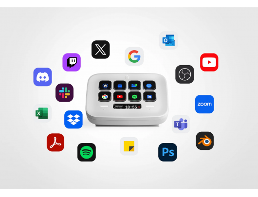 Valdymo pultas Elgato Stream Deck Neo White