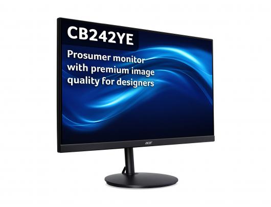 Monitorius Acer Acer CB242Y Ebmiprx 24 in IPS Full HD (1080p) 1920x1080 (DisplayPort: 100 Hz, HDMI: 100 Hz, VGA: 75 Hz) 250 cd/m² HDMI, VGA, DisplayP