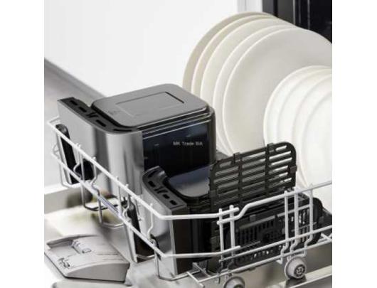 Karšto oro gruzdintuvė TEFAL Fryer | EY905D10 | Capacity 5.2+3.1 L | Hot air technology | Stainless Steel/Black