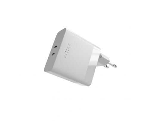 Įkroviklis Fixed Dual USB-C Mains Charger, PD support, 65W