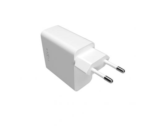 Įkroviklis Fixed Dual USB-C Mains Charger, PD support, 65W