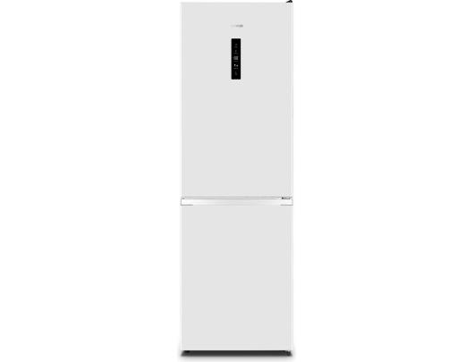 Šaldytuvas Gorenje N619EAW4 Refrigerator, E, Free standing, Bottom freezer, Height 186 cm, Net capacity 207 L, Net Freezer 97 L, White