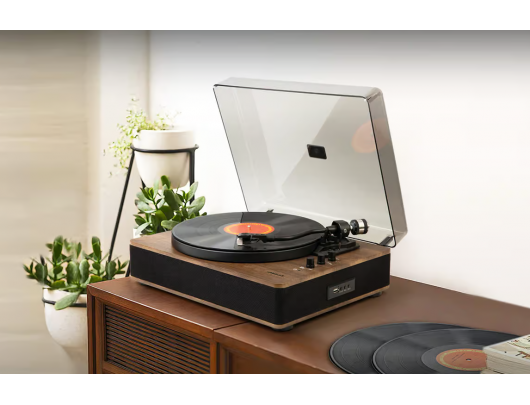 Patefonas Muse Turntable Stereo System | MT-107 BTO | 2x5 W | Bluetooth | Black/Brown
