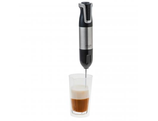 Trintuvas (blenderis) Adler | AD 4627 | Hand Blender Set | 1800 W | Number of speeds 20 | Turbo mode | Chopper | Stainless Steel/Black