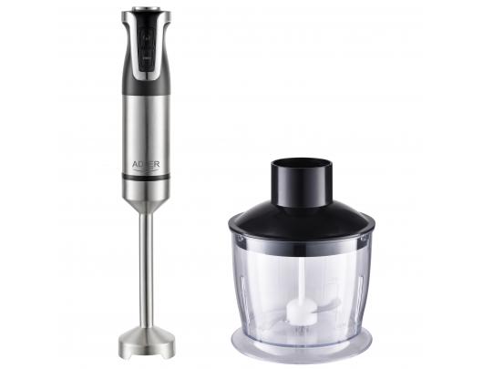 Trintuvas (blenderis) Adler | AD 4627 | Hand Blender Set | 1800 W | Number of speeds 20 | Turbo mode | Chopper | Stainless Steel/Black