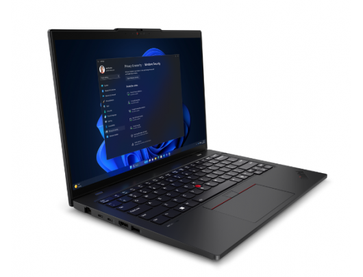 Nešiojamas kompiuteris Lenovo ThinkPad L14 Gen 5 Black 14" IPS WUXGA 1920x1200 pixels Anti-glare AMD Ryzen 5 PRO 7535U 16GB SO-DIMM DDR5 SSD 512GB AM