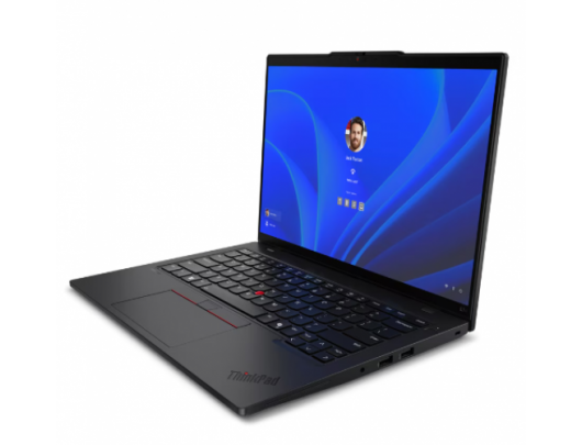 Nešiojamas kompiuteris Lenovo ThinkPad L14 Gen 5 Black 14" IPS WUXGA 1920x1200 pixels Anti-glare AMD Ryzen 5 PRO 7535U 16GB SO-DIMM DDR5 SSD 512GB AM