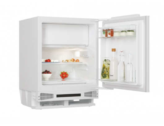 Šaldytuvas Candy CM4SE68W Refrigerator, E, Free standing, Height 82.6 cm, Fridge net 95 L, Freezer net 16 L, White
