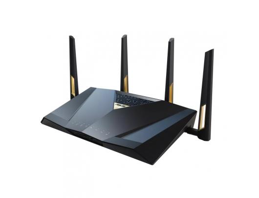 Maršrutizatorius ASUS RT-BE88U Dual-band WiFi 7 AiMesh Extendable Performance Router | ASUS RT-BE88U - wireless router - Wi-Fi 7 - desktop | 9-port sw