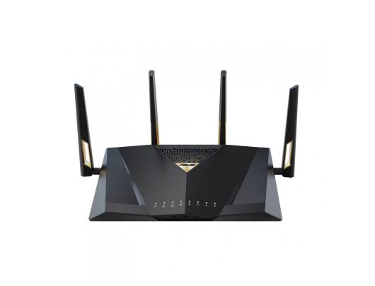 Maršrutizatorius ASUS RT-BE88U Dual-band WiFi 7 AiMesh Extendable Performance Router | ASUS RT-BE88U - wireless router - Wi-Fi 7 - desktop | 9-port sw