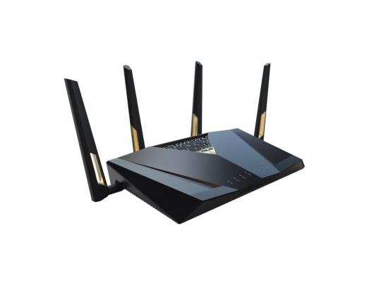 Maršrutizatorius ASUS RT-BE88U Dual-band WiFi 7 AiMesh Extendable Performance Router | ASUS RT-BE88U - wireless router - Wi-Fi 7 - desktop | 9-port sw