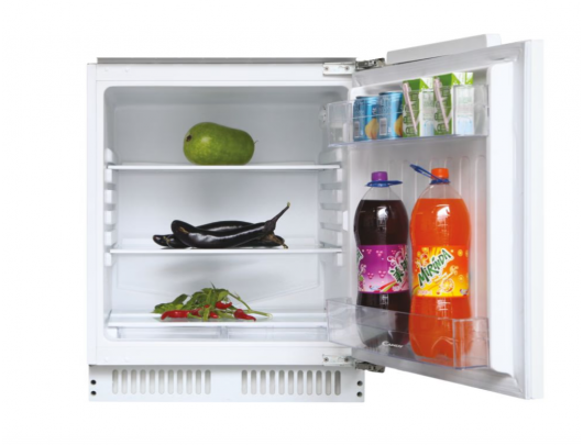 Šaldytuvas Candy CMLS68EW Refrigerator, E, Built-in, Larder, Height 82 cm, Fridge net 135 L, White