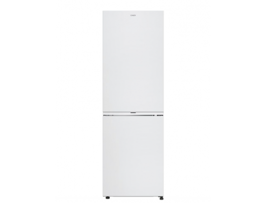 Šaldytuvas Candy CNCQ2T618EW Refrigerator, E, Free standing, Combi, Height 185 cm, Fridge net 235 L, Freezer net 120 L, White