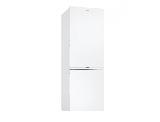 Šaldytuvas Candy CNCQ2T618EW Refrigerator, E, Free standing, Combi, Height 185 cm, Fridge net 235 L, Freezer net 120 L, White