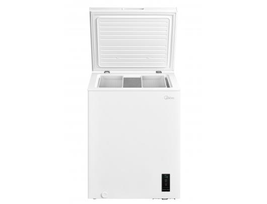 Šaldymo dėžė Midea MDRC207FEE01 Freezer, E, Chest, Free standing, Height 85 cm, Freezer net 142 L, White