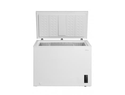 Šaldymo dėžė Midea MDRC405FEE01 Freezer, E, Chest, Free standing, Height 85 cm, Freezer net 295L, White