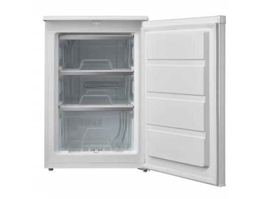 Šaldiklis Midea MDRD129FZE01 Freezer, E, Free standing, Height 84,5 cm, Freezer net 86L, White