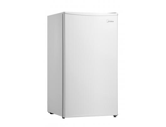 Šaldytuvas Midea MDRD142FGE01 Refrigerator, E, Freestanding, Larder, Height 86 cm, Fridge net 93 L, White