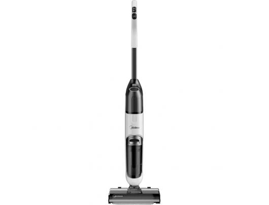 Dulkių siurblys Midea MWD-X6, 3in1 rankinis, plovimo funkcija, 120 W, 21.6 V, veikimo laikas (maks.) 40 min, baltas/juodas.