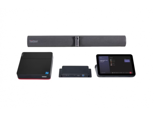 Rinkinys Lenovo ThinkSmart Core Kit Bar 180 su IP valdikliu Juoda