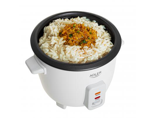 Ryžių virimo puodas Adler Rice Cooker AD 6418 300 W 0.6 L Number of programs 2 White