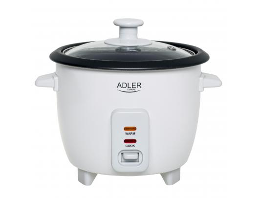 Ryžių virimo puodas Adler Rice Cooker AD 6418 300 W 0.6 L Number of programs 2 White