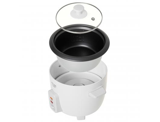 Ryžių virimo puodas Adler Rice Cooker AD 6418 300 W 0.6 L Number of programs 2 White