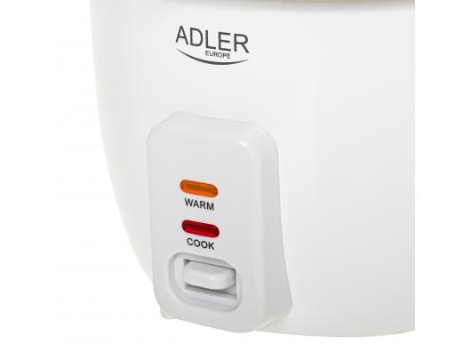 Ryžių virimo puodas Adler Rice Cooker AD 6418 300 W 0.6 L Number of programs 2 White