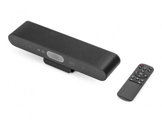 Web kamera Digitus 4K All-in-One Video Bar Mini – Video Conference System, Black/Gray