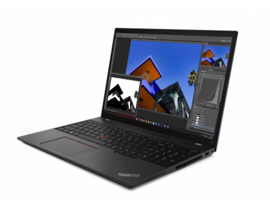 Nešiojamas kompiuteris ThinkPad T16 Gen 2 Thunder Black 16" IPS WUXGA 1920x1200 pixels Anti-glare AMD Ryzen 5 PRO 7540U 16GB LPDDR5x SSD 512GB AMD Ra