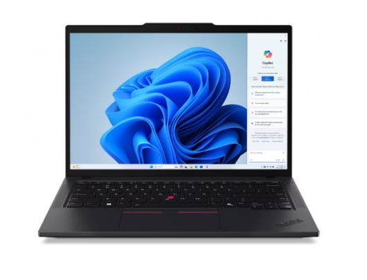 Nešiojamas kompiuteris Lenovo ThinkPad T14 Gen 5 14 WUXGA ULT7-155U/64GB/1TB/Intel Graphics/WIN11 Pro/ENG Backlit kbd/Black/FP/LTE Upgradable/SC/3Y W