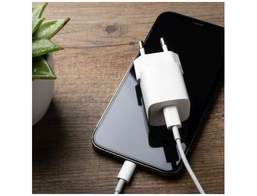 Įkroviklis Fixed Mini USB-C Travel Charger, 25W FIXC25M-C-WH